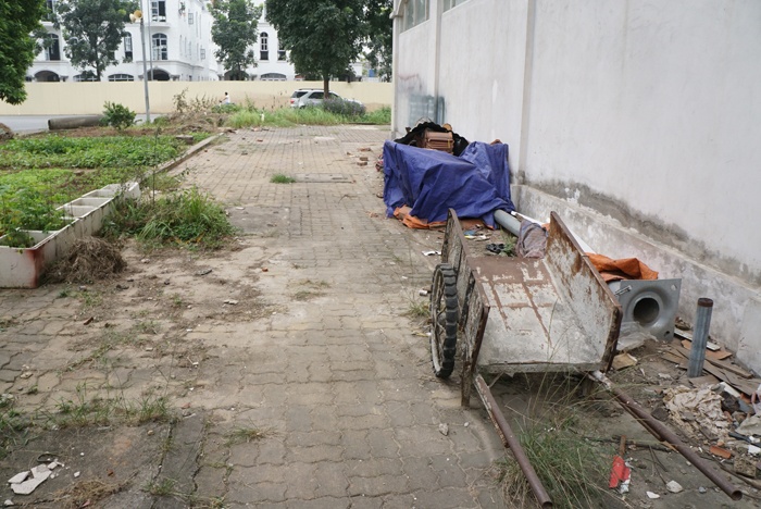 ha noi canh hoang tan o khu tai dinh cu bi chu dau tu xin pha bo