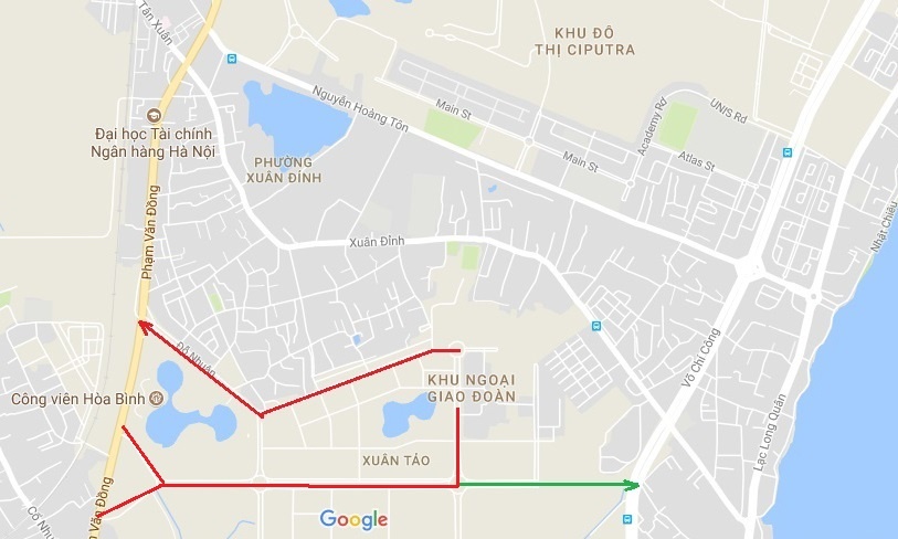 ha noi nguoi dan khu ngoai giao doan kho vi 60m duong