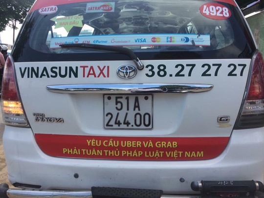 dan logo phan doi grab uber con 2 doanh nghiep chua bao cao