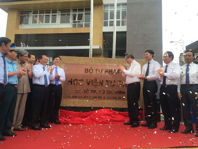 khanh thanh tru so moi hoc vien tu phap tai tp ho chi minh