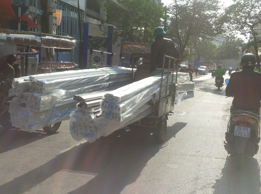 ha noi xe ba banh cho hang cong kenh lai dieu pho