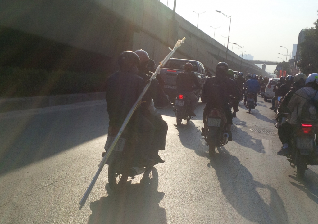 ha noi xe ba banh cho hang cong kenh lai dieu pho