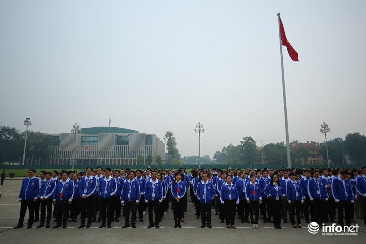 dai bieu du dai hoi doan toan quoc vao lang vieng chu tich ho chi minh