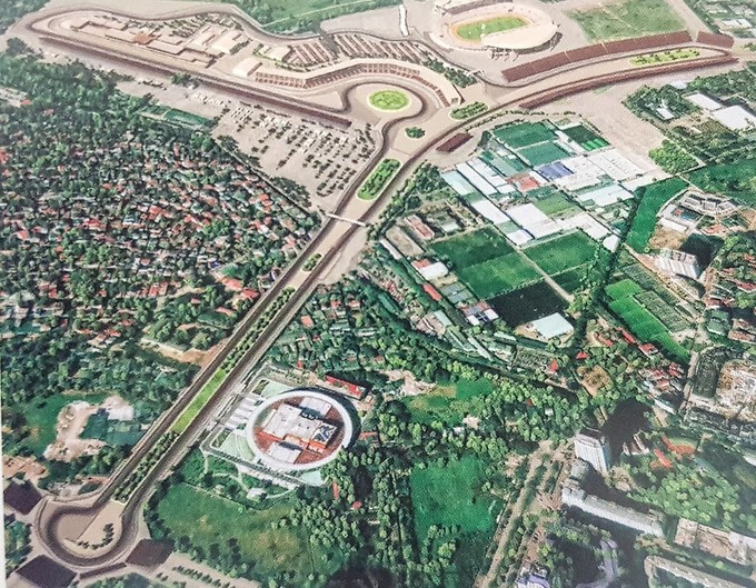 hai muong nuoc se cong hoa de lam duong dua f1 o ha noi