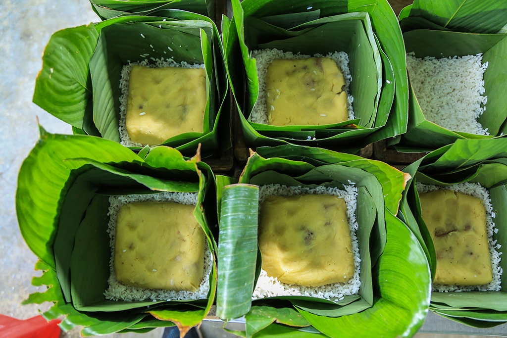 ong trum banh chung dua huong vi tet ra nuoc ngoai