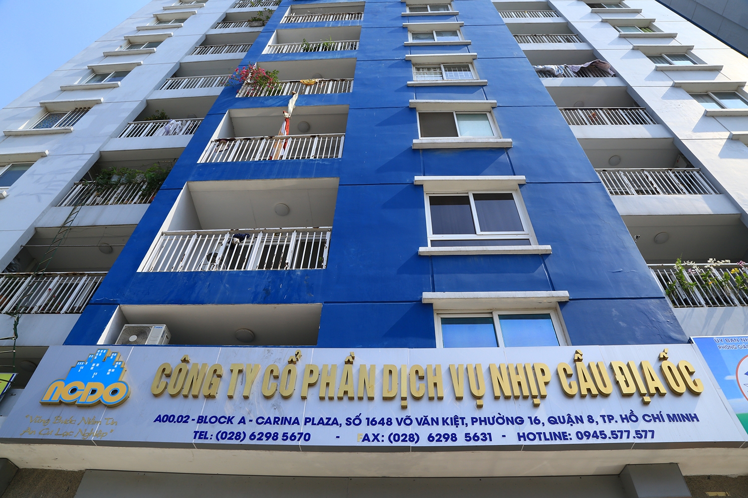 nguoi la ngan can cu dan chung cu carina plaza co lien quan den chu dau tu