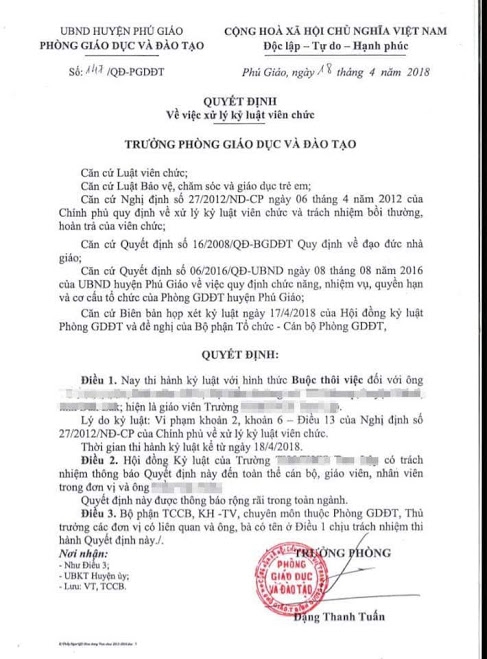 cong an vao cuoc vu thay giao bi to dam o voi nhieu hoc sinh