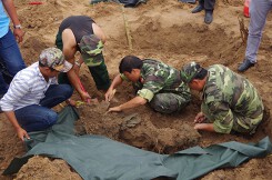 Tìm thấy hàng chục hài cốt liệt sĩ hy sinh trong trận đánh An Điền năm 1974
