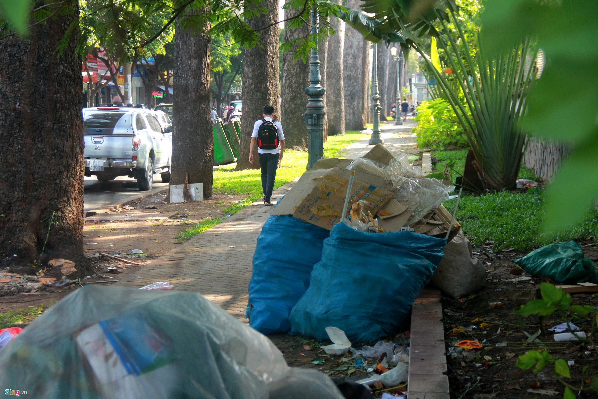 duong sai gon ngap rac boc mui hoi thoi