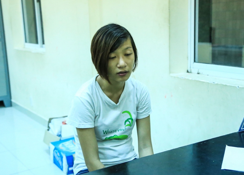 ke cho nu quai giat day chuyen dam canh sat hinh su dang tron na ve toi giet nguoi