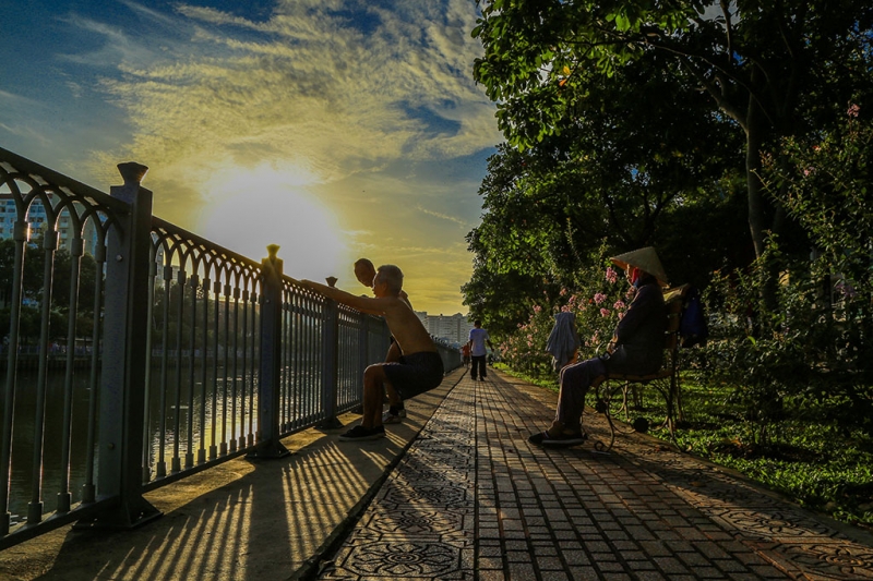 nhip song binh yen ben bo kenh nhieu loc