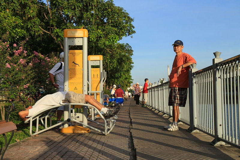 nhip song binh yen ben bo kenh nhieu loc