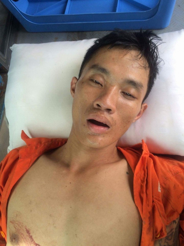 dung chung minh thu gia di trom xe may bi nguoi dan danh nhu tu