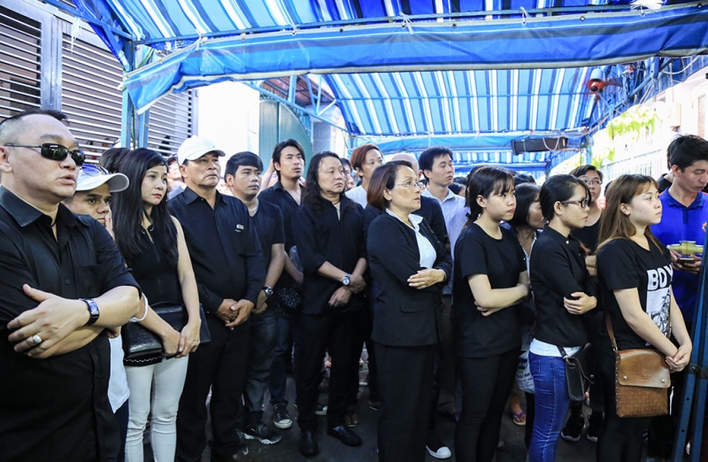 gia dinh gioi nghe si tien biet minh thuan