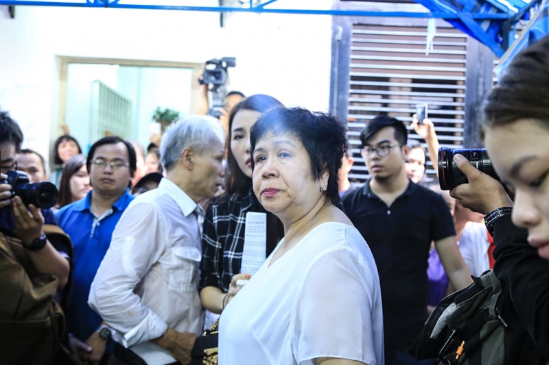 gia dinh gioi nghe si tien biet minh thuan