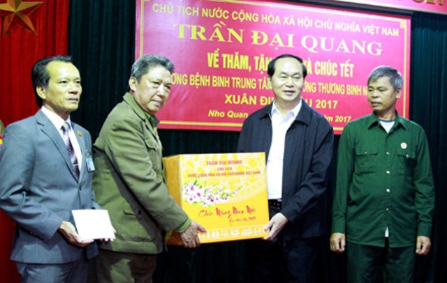 chu tich nuoc tran dai quang va nhung chuyen ve nguon tren que huong ninh binh