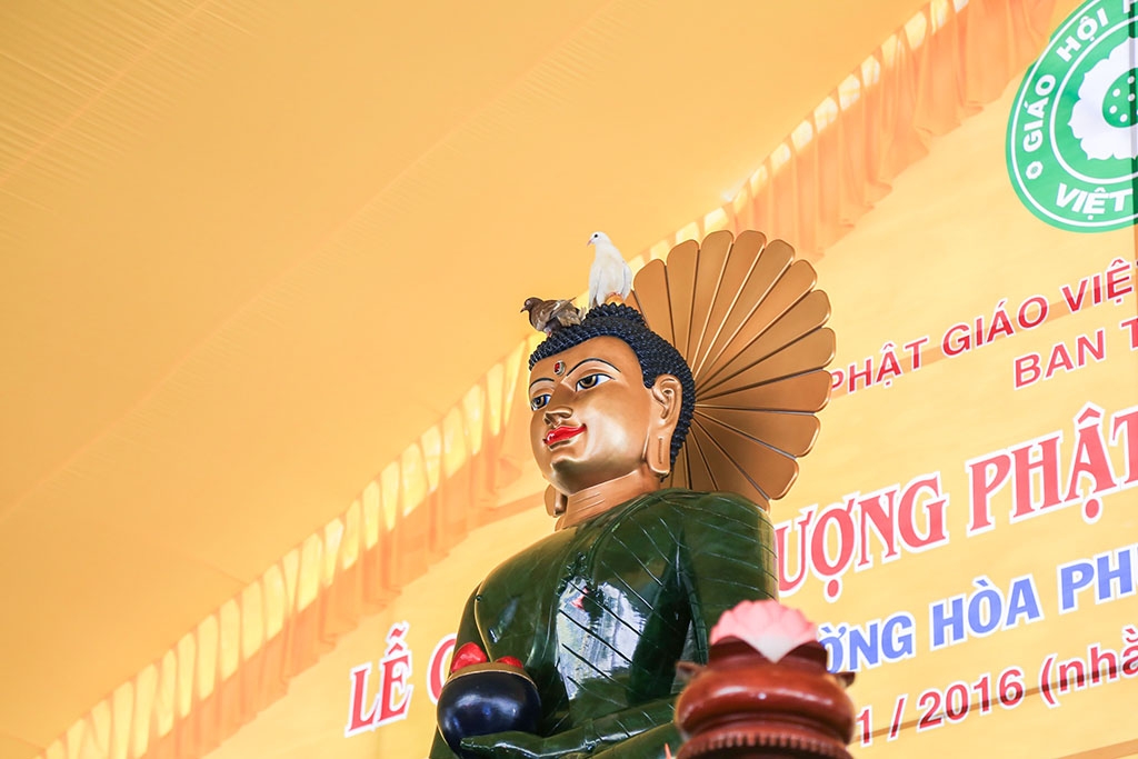hang nghin phat tu do ve binh duong chiem bai tuong phat ngoc hoa binh the gioi