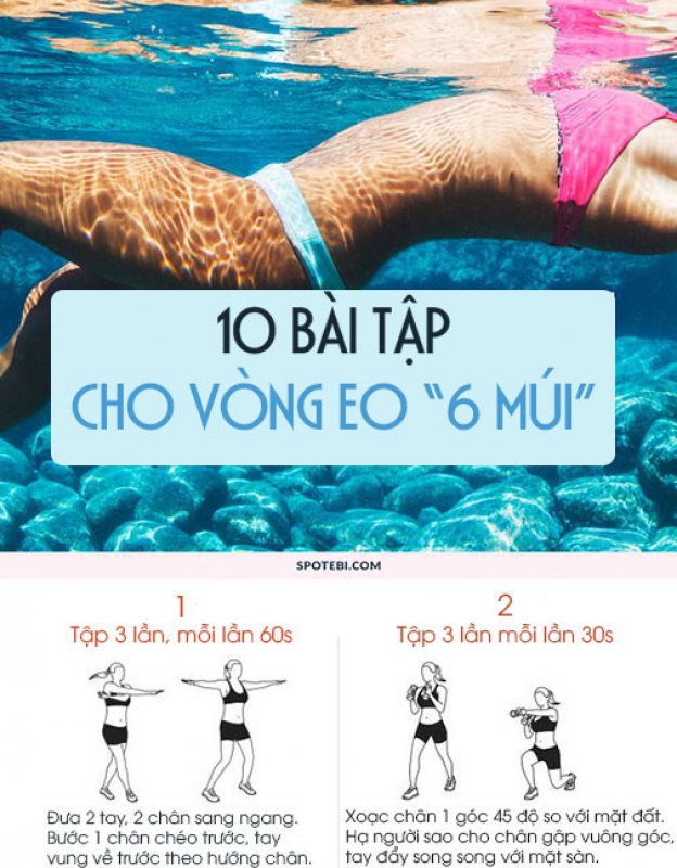 10 bai tap ta day mo thua giup vong eo 6 mui