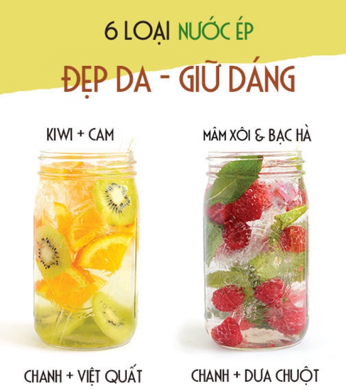 6 loai trai cay giup dep da giu dang