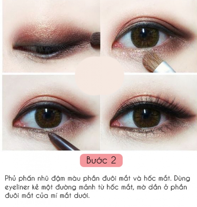 2 phut nhan eyeliner kheo nhu nguoi dep thai nguyen