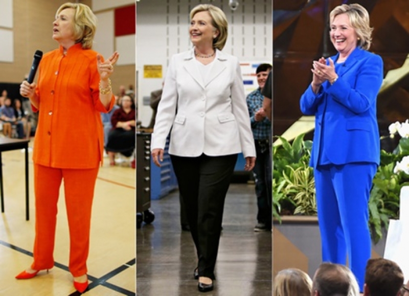 ngam thoi trang da sac cua hillary clinton