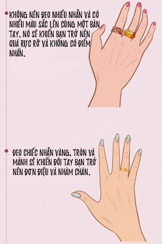 so tay deo nhan dung cach cho moi co gai
