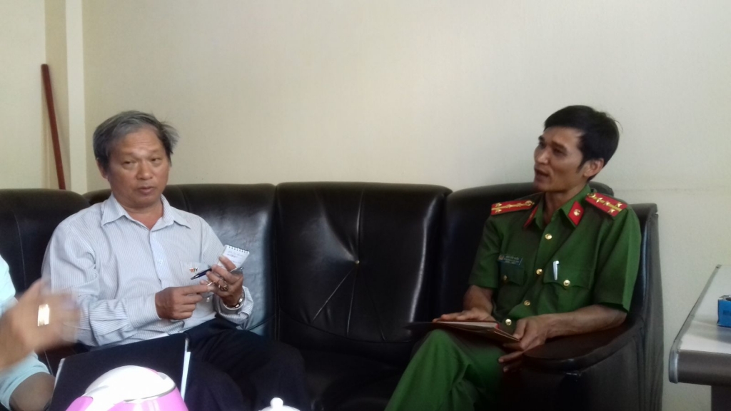 dieu tra lam ro vu dan nhap vien sau khi lam viec voi cong an