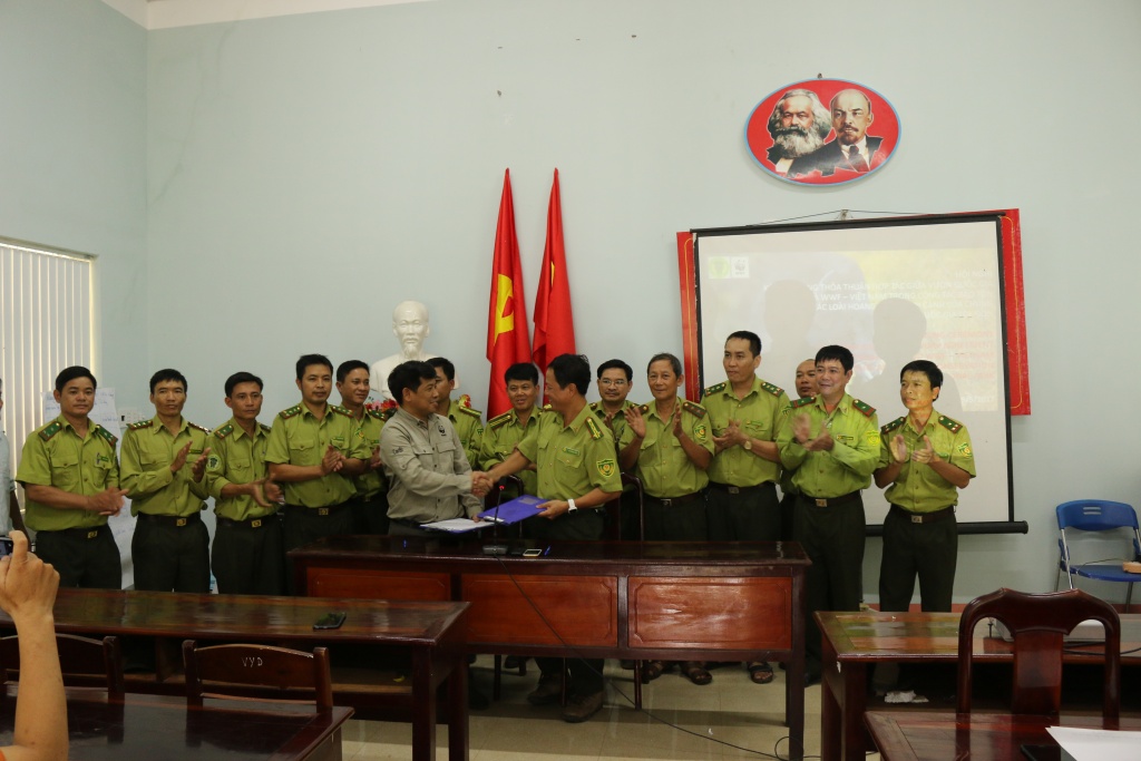vuon quoc gia yok don ki ket hop tac bao ton voi to chuc wwf viet nam