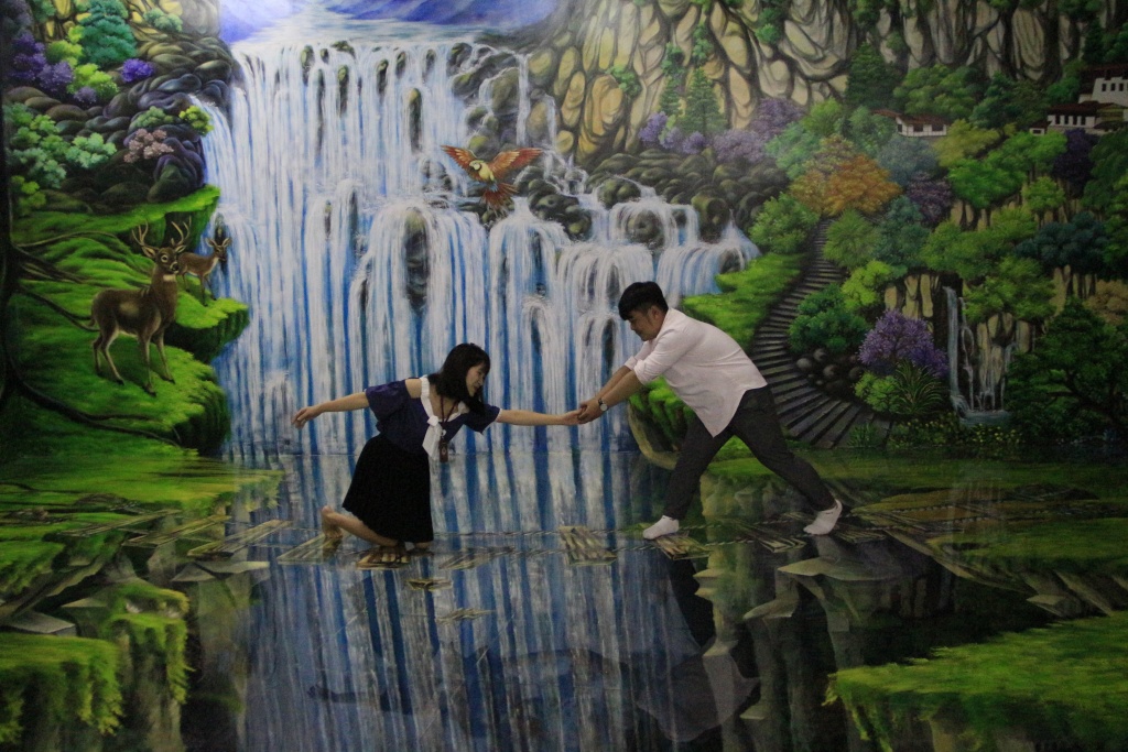 da lat vong quanh the gioi tai bao tang tranh 3d
