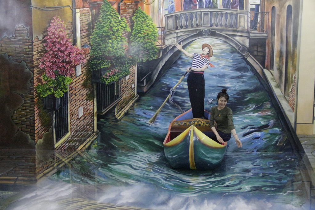 da lat vong quanh the gioi tai bao tang tranh 3d