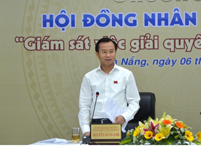 bi thu da nang goi dien yeu cau giam doc so nhung diem o nhiem khong duoc xu ly