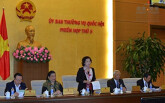 Sáng nay, Ủy ban Thường vụ Quốc hội khai mạc Phiên họp thứ 6