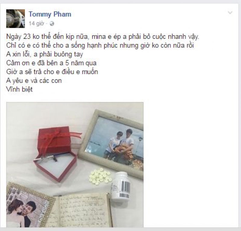 nguoi thua ke nhua long thanh len facebook tran choi truoc khi tu tu