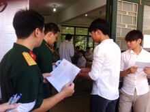 Điểm chuẩn xét tuyển bổ sung đợt 1 của các trường quân đội năm 2016