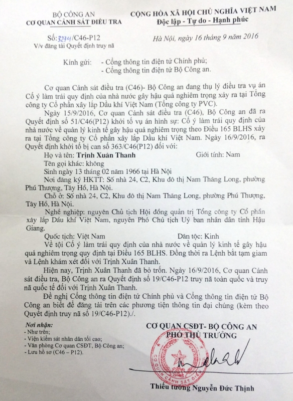 khoi to truy na quoc te ong trinh xuan thanh
