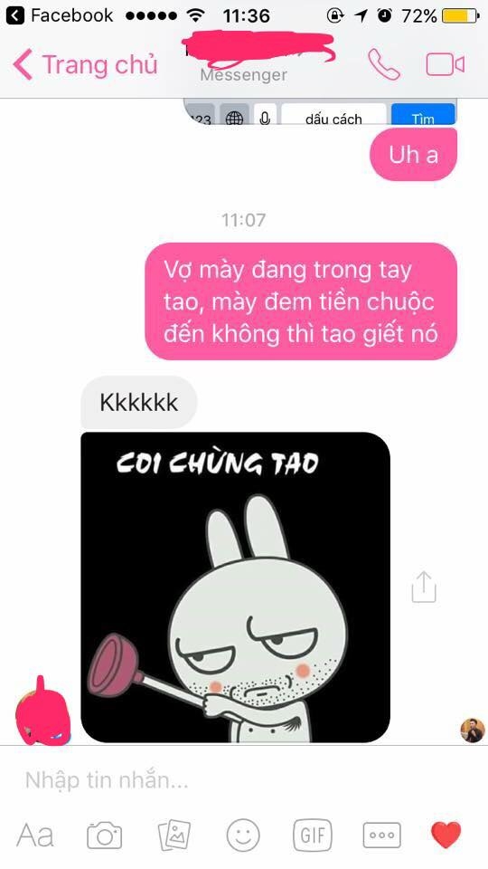 trao luu nhan tin bat coc tong tien va cai ket khien dan mang cuoi ngat
