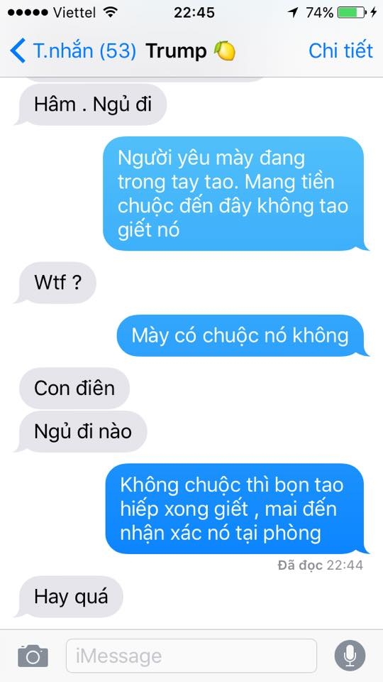 trao luu nhan tin bat coc tong tien va cai ket khien dan mang cuoi ngat