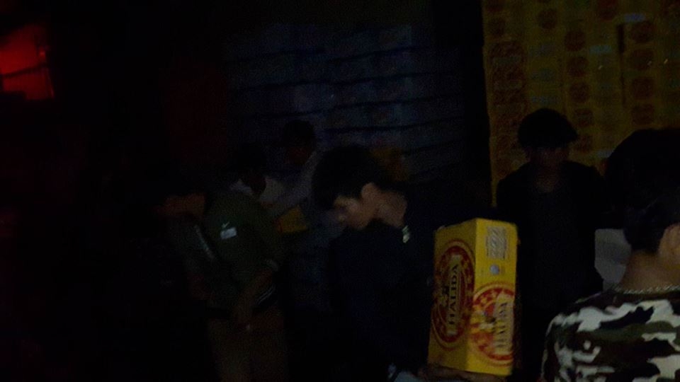 ha noi chay lon tai xuong son thuoc cum cong nghiep xa la phu