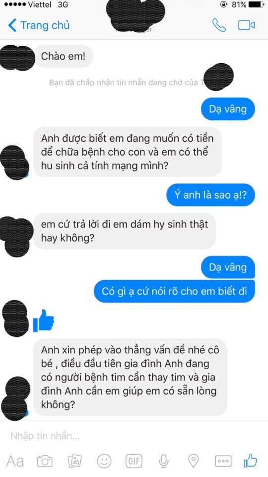 xot xa nguoi me quyet dinh ban tim cua minh lay 600 trieu cuu con trai
