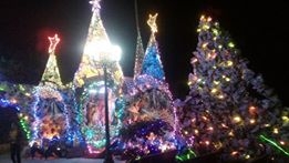 truc tiep ha noi tp hcm ruc ro dem noel
