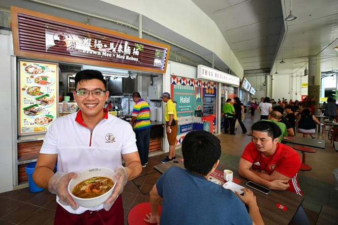 singapore tao dieu kien cho nguoi tre ban hang rong