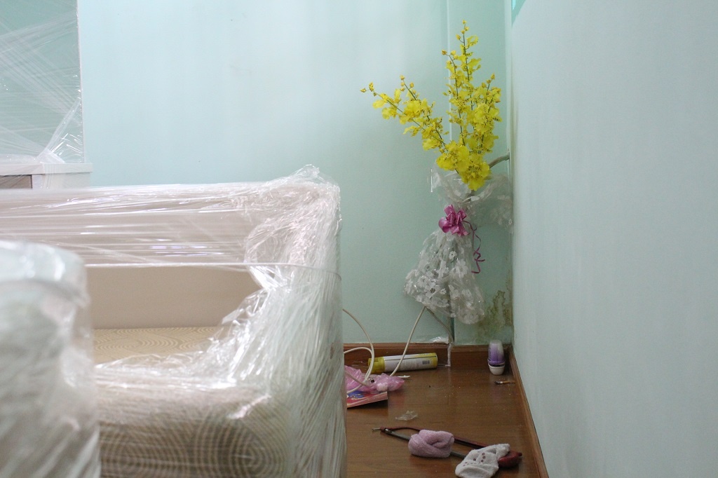 can canh chung cu nghieng 45cm o sai gon co the do sap bat cu luc nao khien hang tram nguoi phai chuyen nha can tet