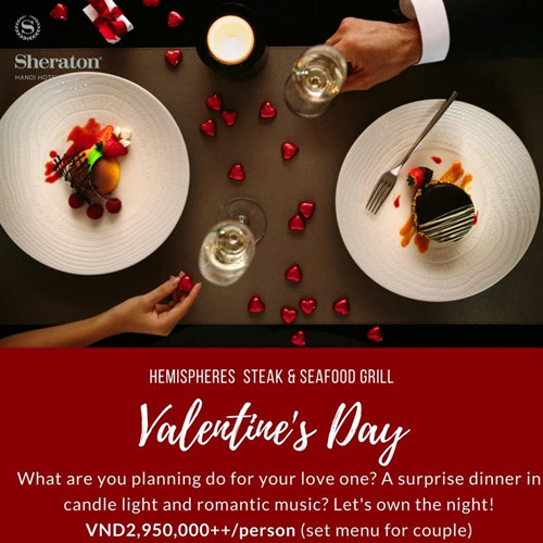 soi gia tiec valentine sang chanh o ha noi danh cho cac cap doi