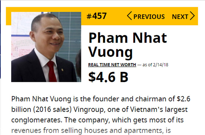 lo tai san chuc ngan ty ket tien it nguoi biet cua dai gia viet