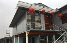 Ngôi nhà 'độc, dị, lạ' ở Hải Dương dựng từ 2 thùng container, chi phí chỉ 500 triệu đồng