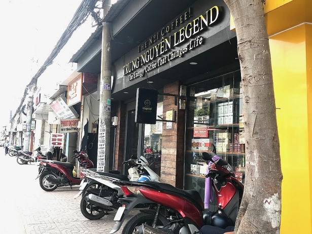 cua hang ca phe trung nguyen dau tien cua dang le nguyen vu tai sai gon gio ra sao