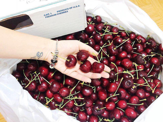 cherry vip sang chanh gia trieu bac tuan van ban vai tram kg cho dai gia
