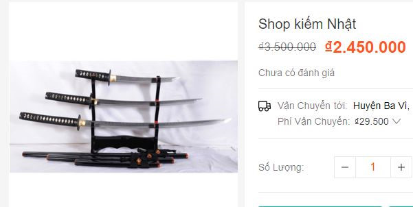 tay chan gia kiem nhat rao ban tren lazada shopee sendo