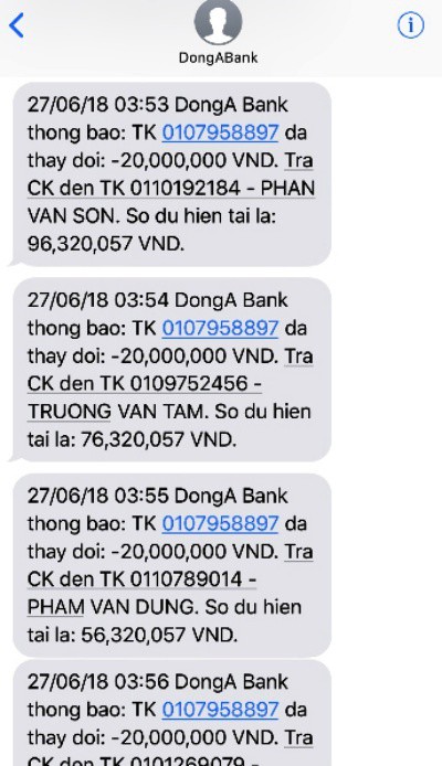 vu boc hoi 116 trieu dong tai donga bank chuyen ho so cho co quan dieu tra
