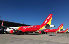 Vietjet tiếp nhận thêm 3 tàu bay mới trong tháng 8
